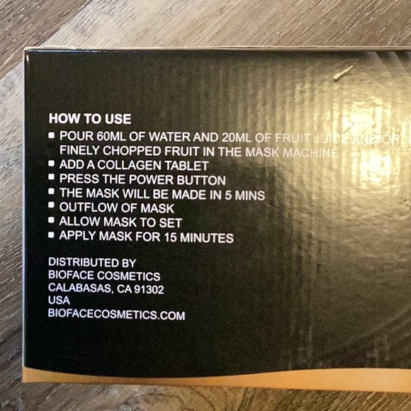 NWT Facial Mask Machine - Picture 2 of 3